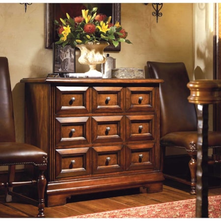 Veracruz Hall Chest with Hand-Hewn Top