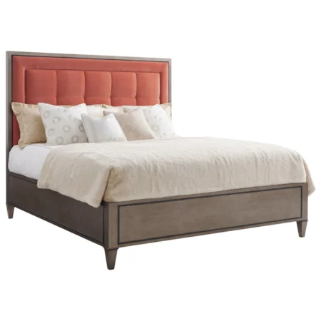 St. Tropez King Size Upholstered Panel Headboard in Custom Fabrics