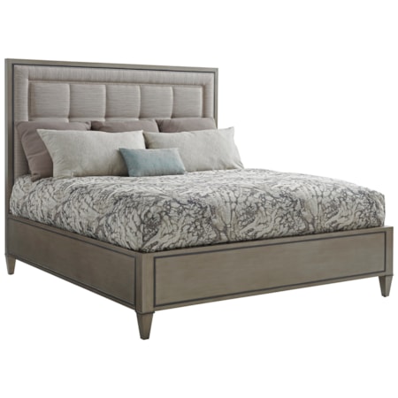 St. Tropez Upholstered Panel Bed 6/6 King