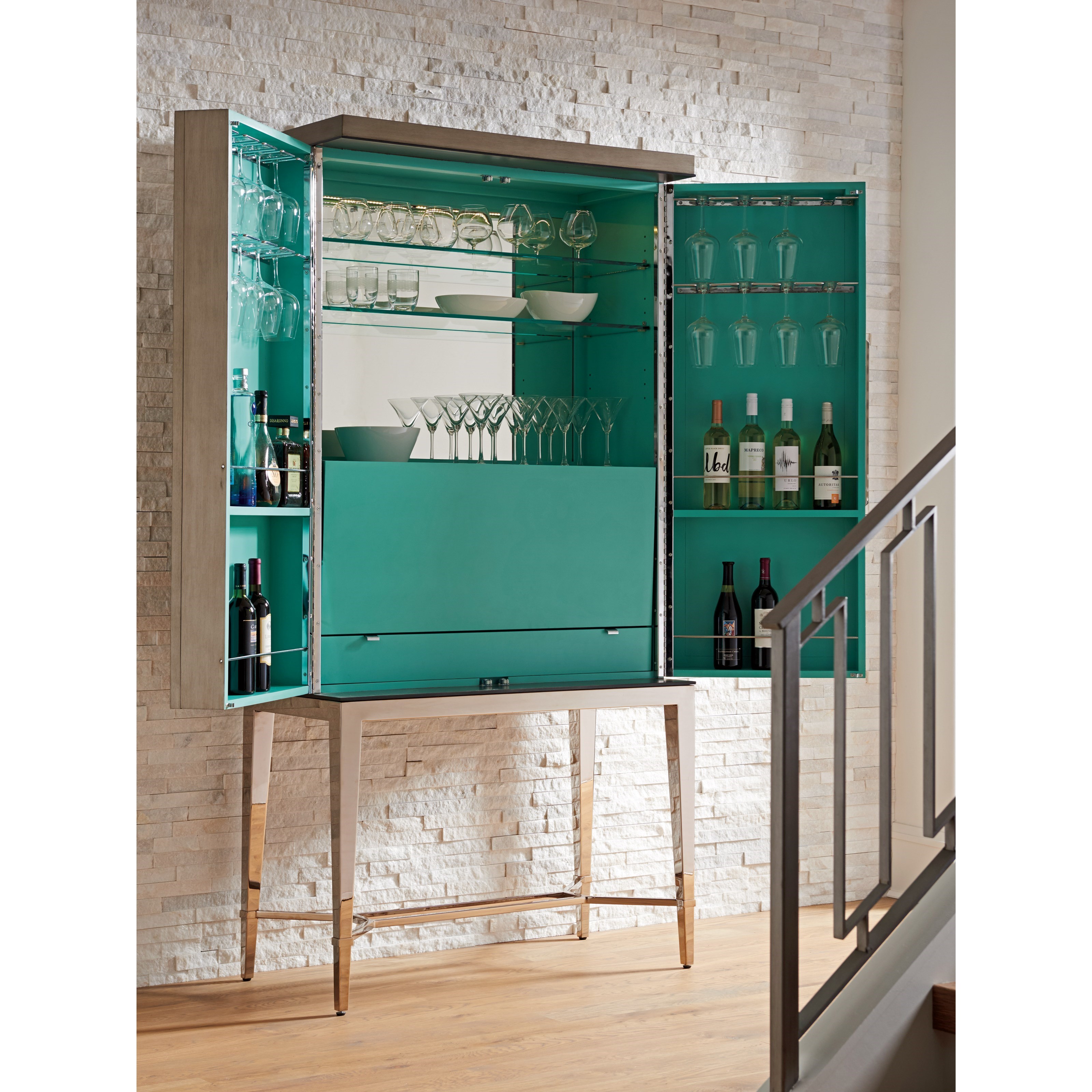 Lexington ariana cheval bar cheap cabinet