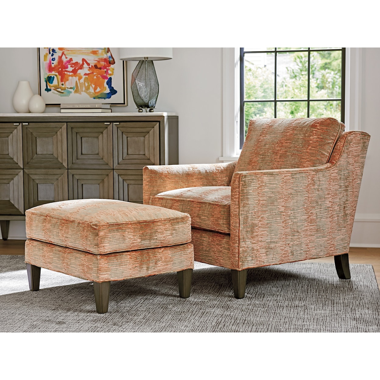 Lexington Ariana Turin Ottoman