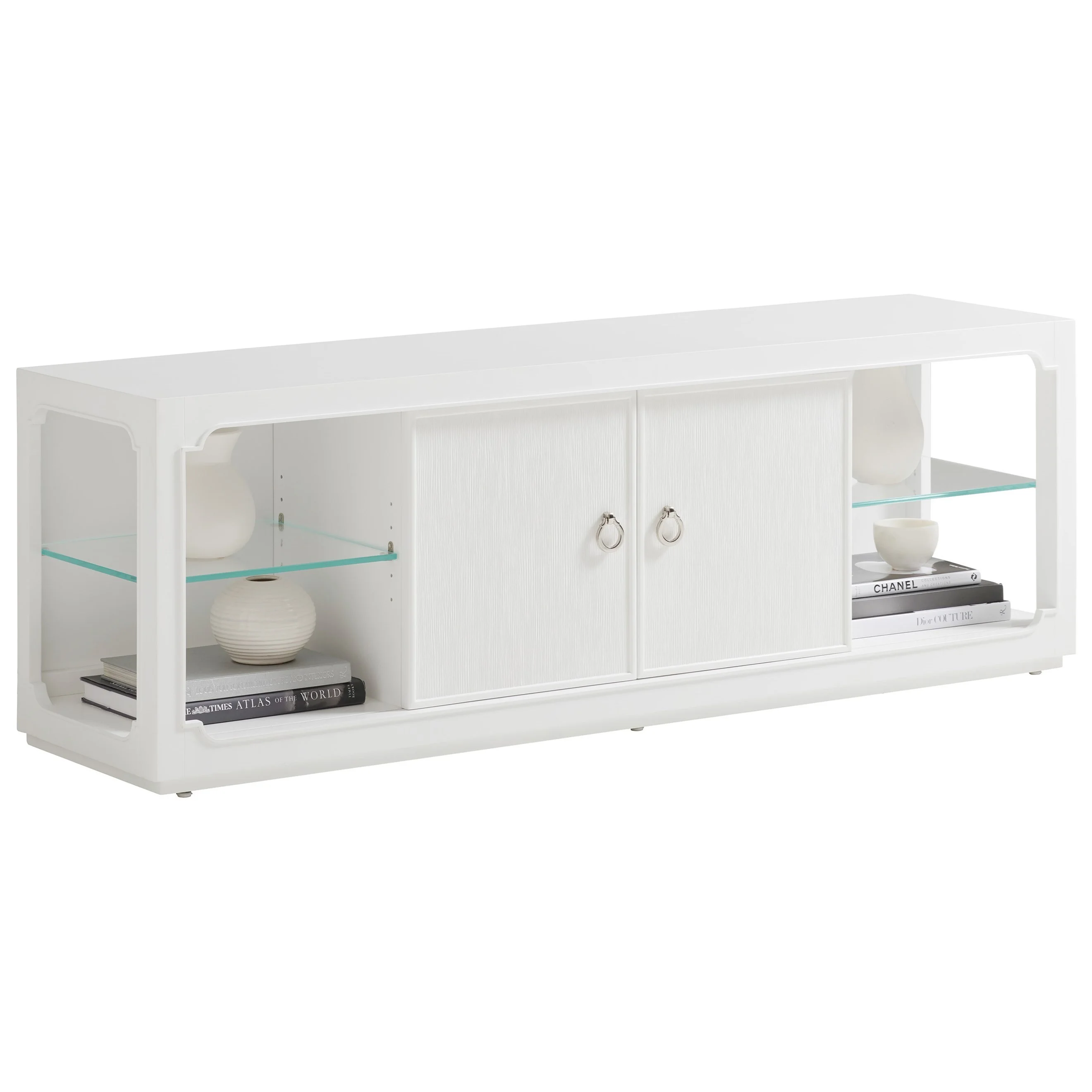 Lexington Avondale 415907 Hamilton TV Stand with Sliding Doors and and