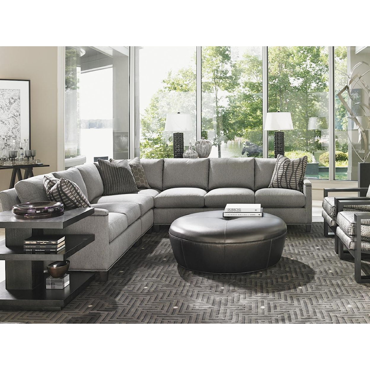 Lexington Carrera 4 Pc Sectional Sofa