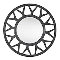 Esprit Spoked Modern Sunburst Mirror
