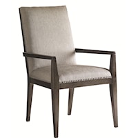 Customizable Vantage Upholstered Arm Chair