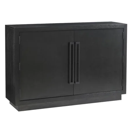 Sergio Hall Chest with Two Doors and Adjustable Interior Shelves
