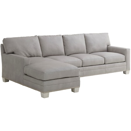 Braxton Customizable 4-Seat Chaise Sofa