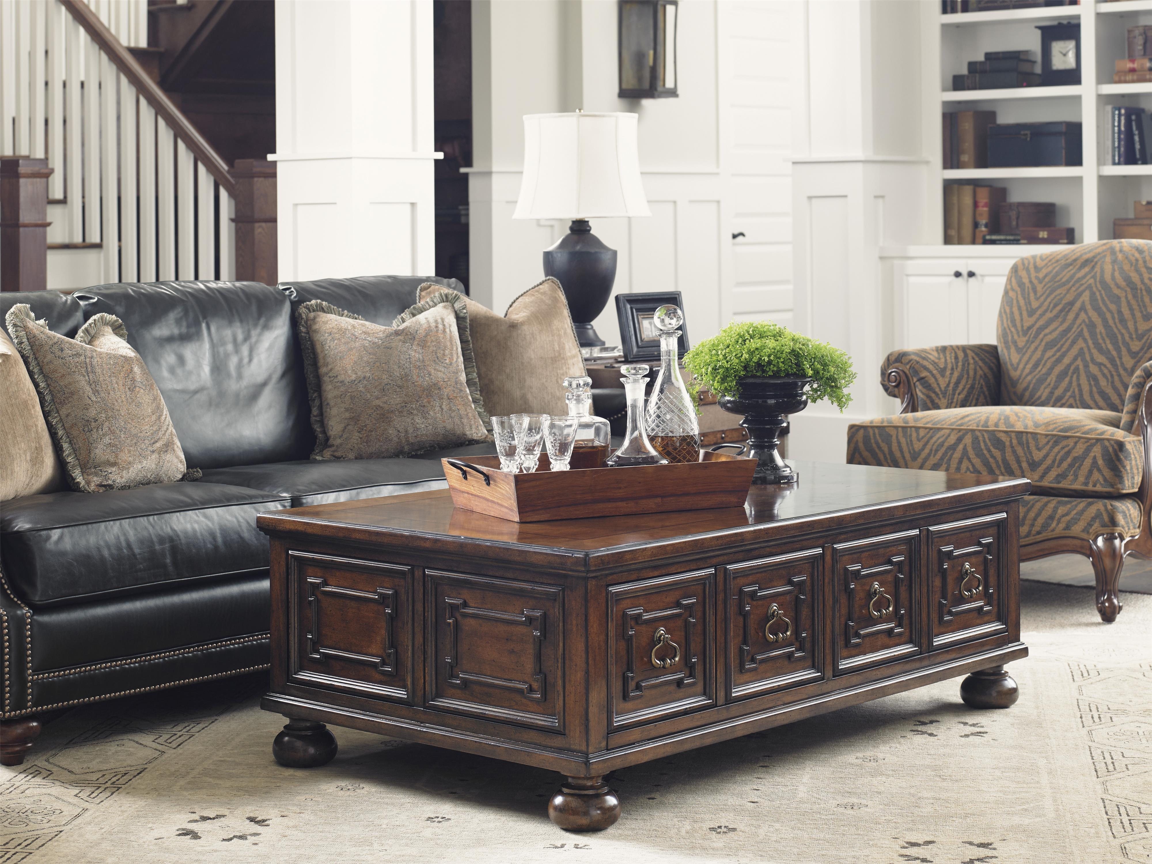 Pine Valley Storage Cocktail Table