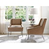 Lexington Kitano Amani Chair w/ Polished Chrome Base
