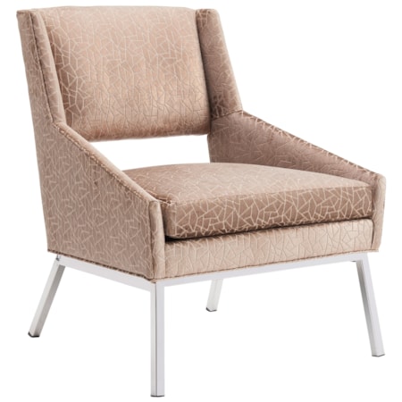 Amani Chair w/ Polished Chrome Base