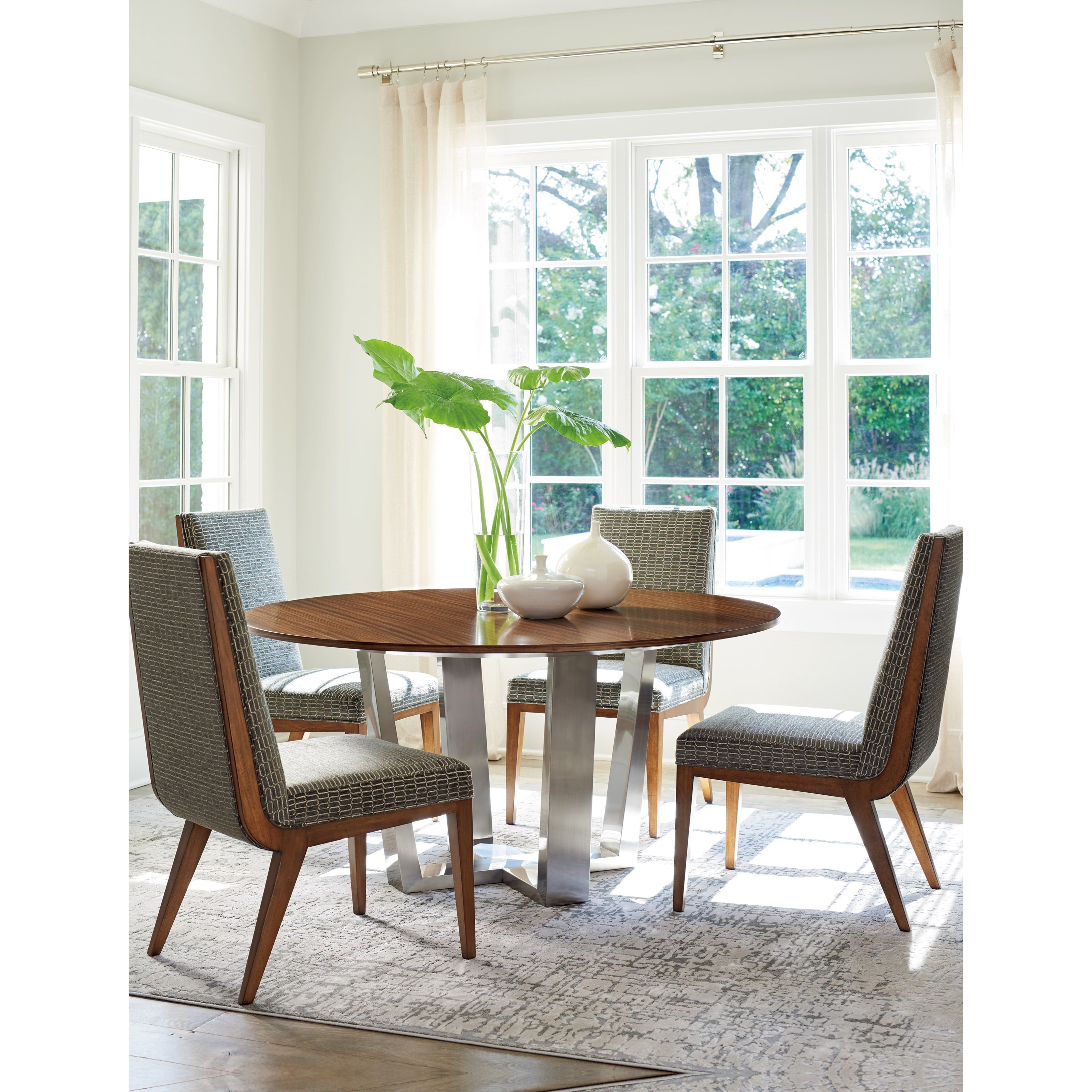 Lexington Kitano 734875C Mandara 60" Round Dining Table Baer's