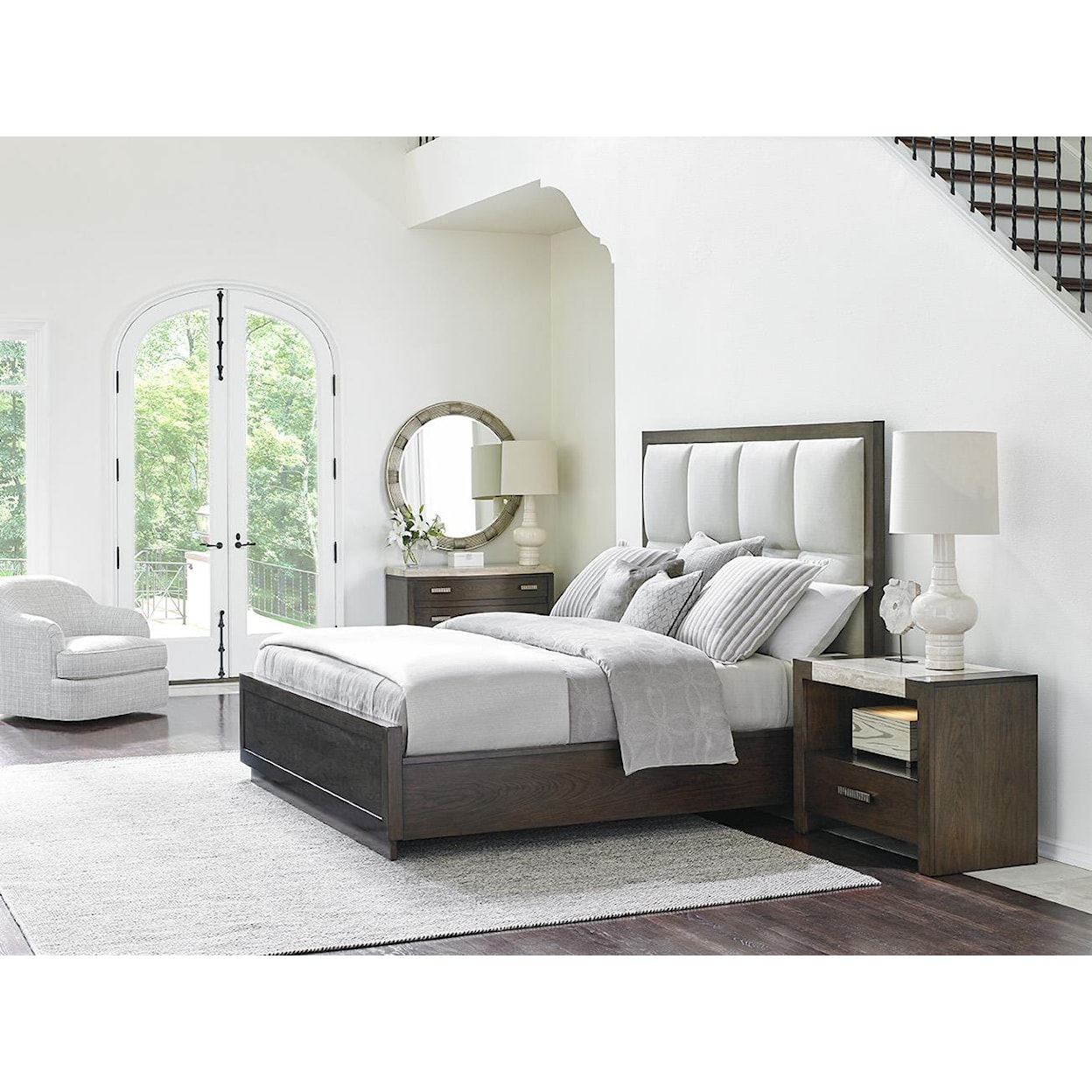 Lexington LAUREL CANYON Casa del Mar Upholstered Bed, 5/0 Queen