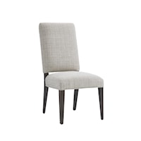 Sierra Dining Side Chair in Medino Ivory Fabric