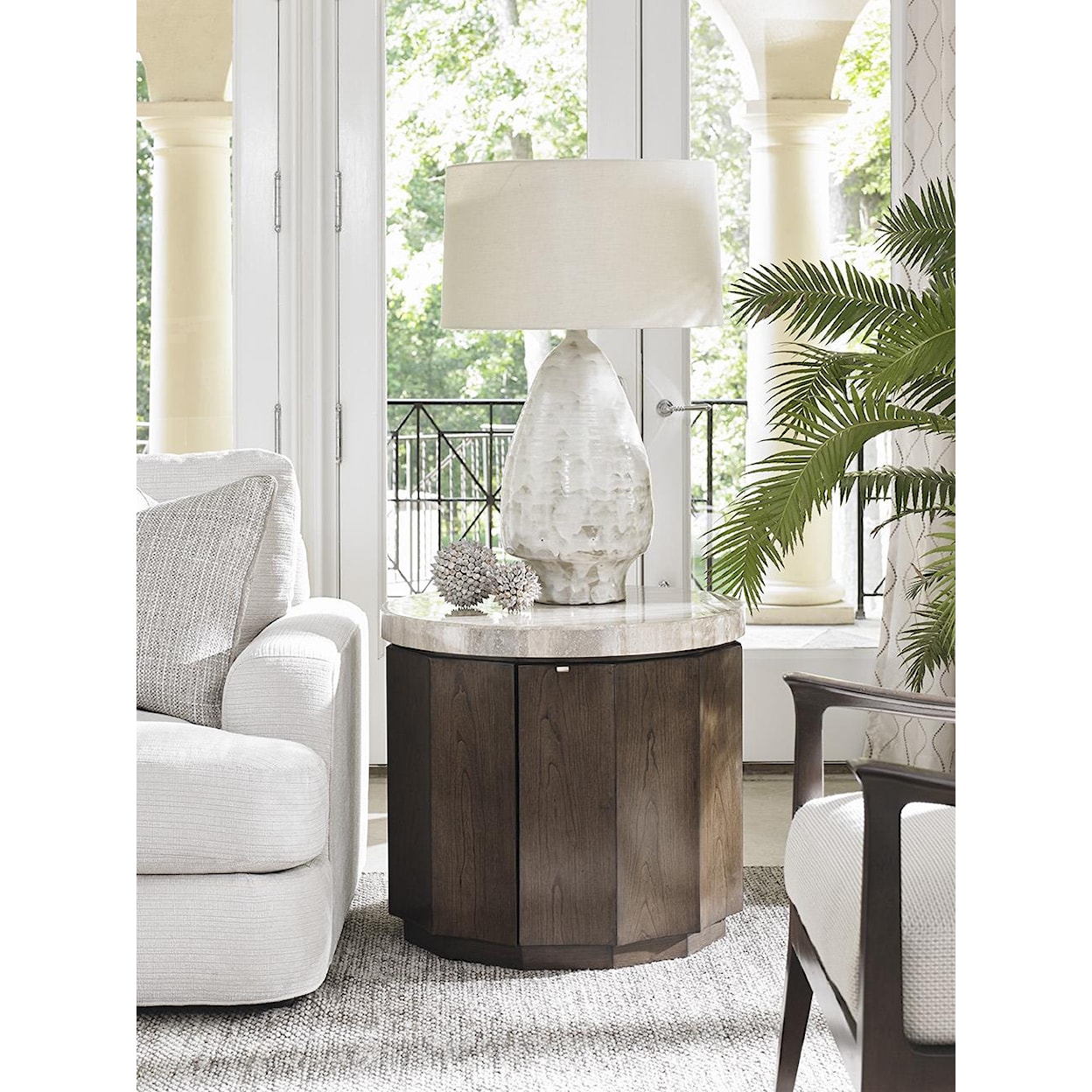 Lexington LAUREL CANYON Glendora Drum Table