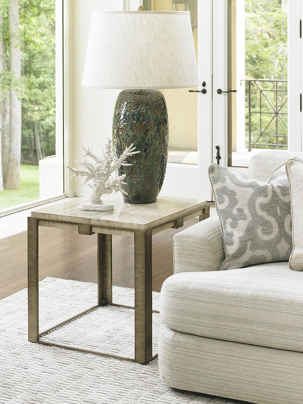 Lexington LAUREL CANYON Stone Canyon Lamp Table