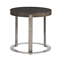 Wetherly Accent Table with Mahogany Top
