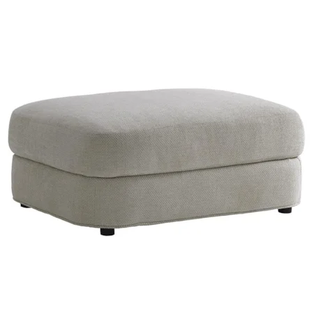 Halandale Oversized Ottoman with Semi-Attached Top