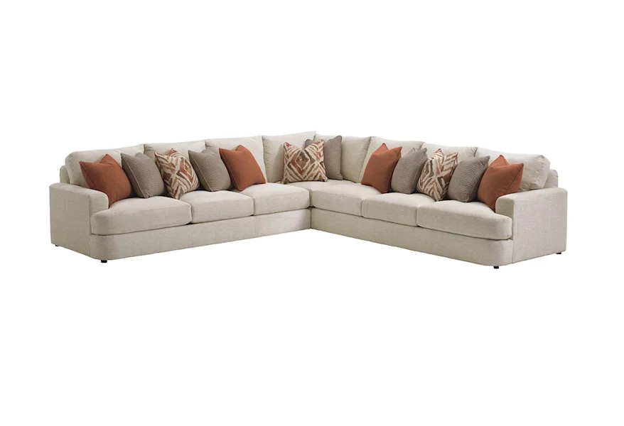 LAUREL CANYON Halandale Sectional Sofa by Lexington at Z & R Furniture