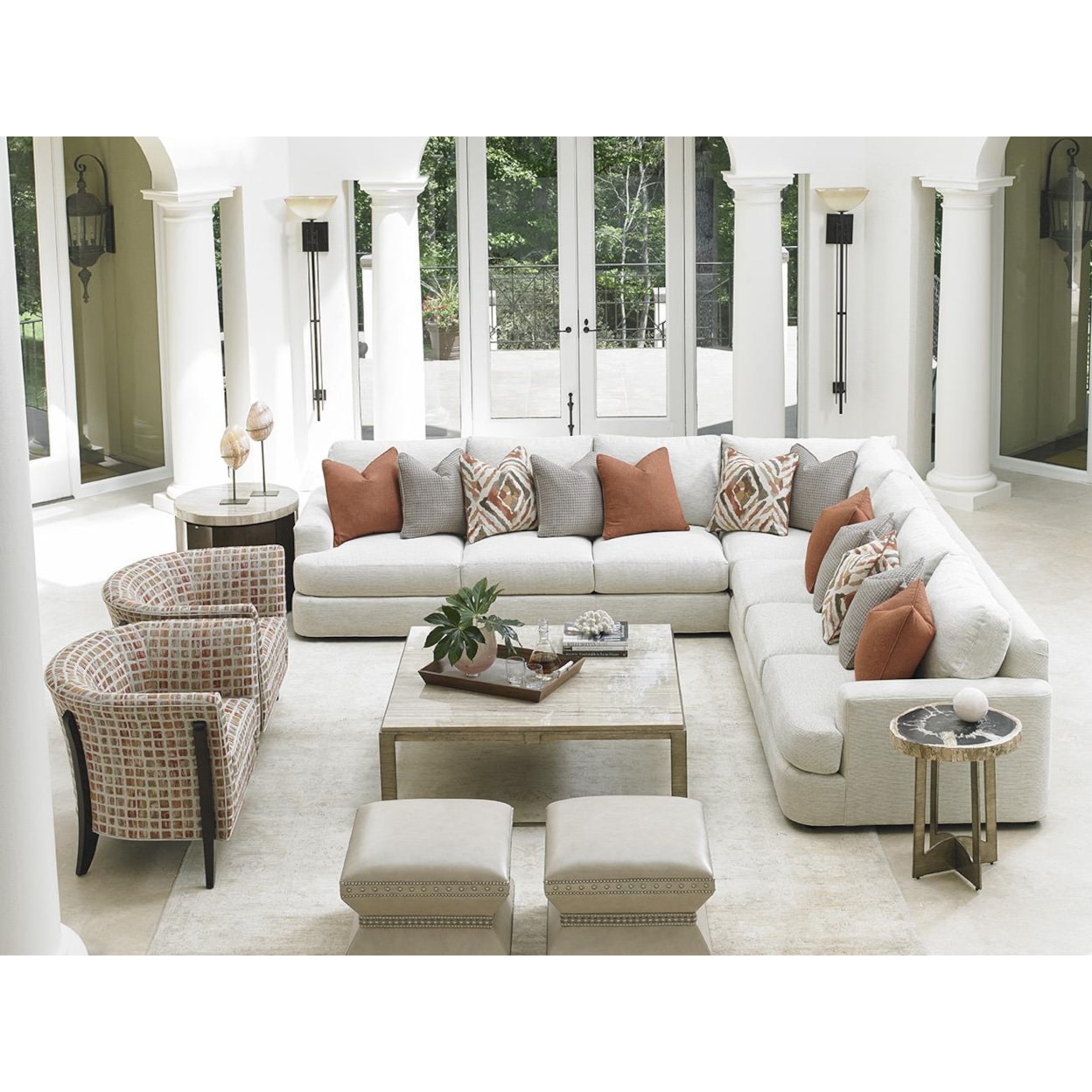 Lexington LAUREL CANYON Halandale Sectional Sofa