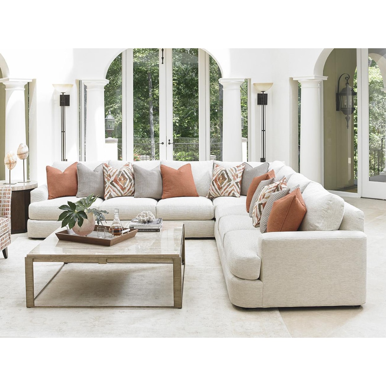 Lexington LAUREL CANYON Halandale Sectional Sofa