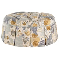 Lauren Upholstered Ottoman with Tufted Top