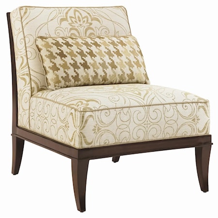 Montaigne Armless Tight Back Chair