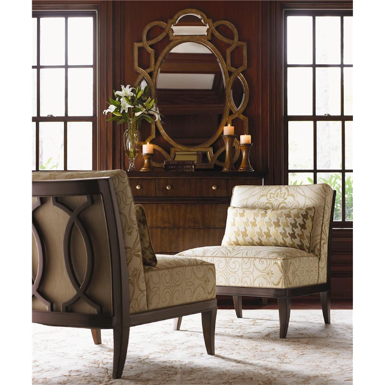 Lexington Upholstery Montaigne Armless Chair