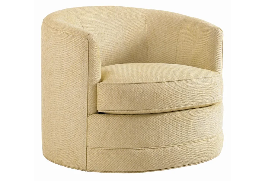 Upholstery Graniers Swivel Chair by Lexington at Baer's Furniture