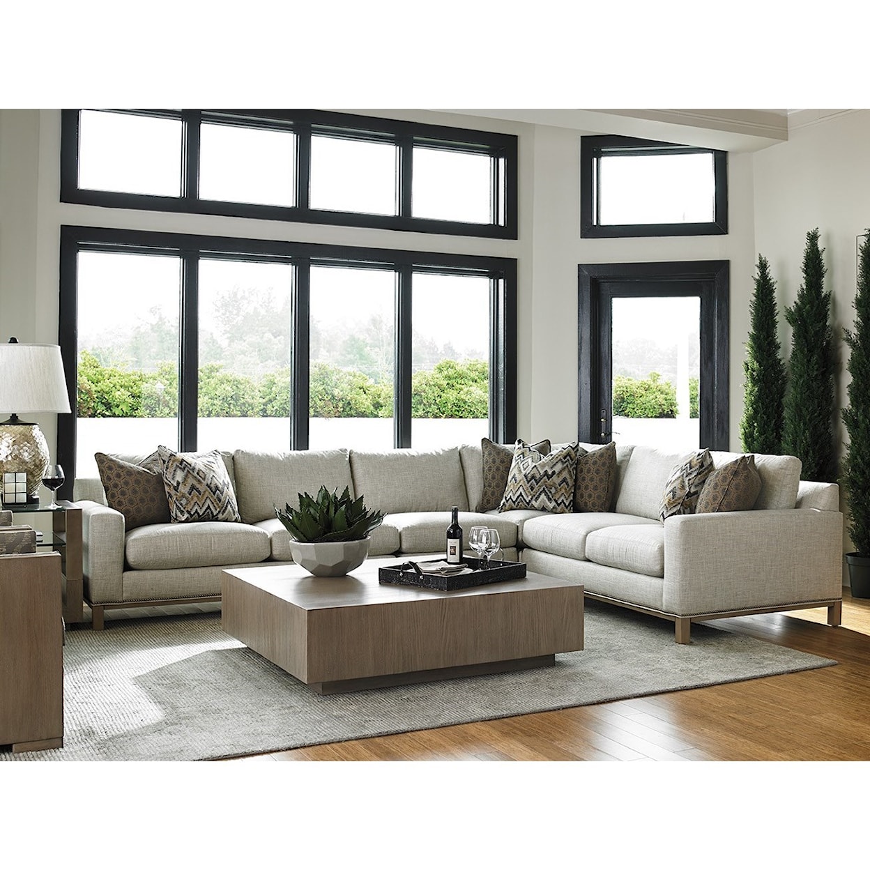 Lexington Upholstery Chronicle 4 Pc Sectional Sofa