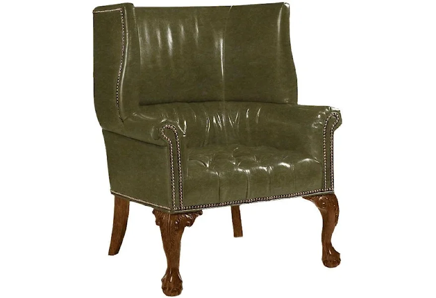 Lexington Upholstery Customizable Cardiff Leather Chair by Lexington at Furniture Fair - North Carolina