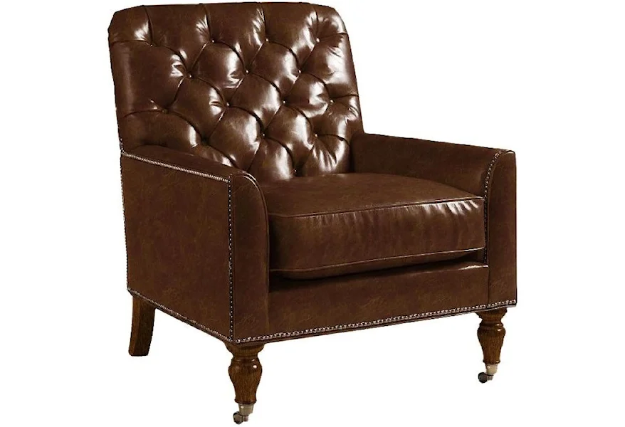 Lexington Upholstery Customizable Sandhurst Leather Chair by Lexington at Furniture Fair - North Carolina