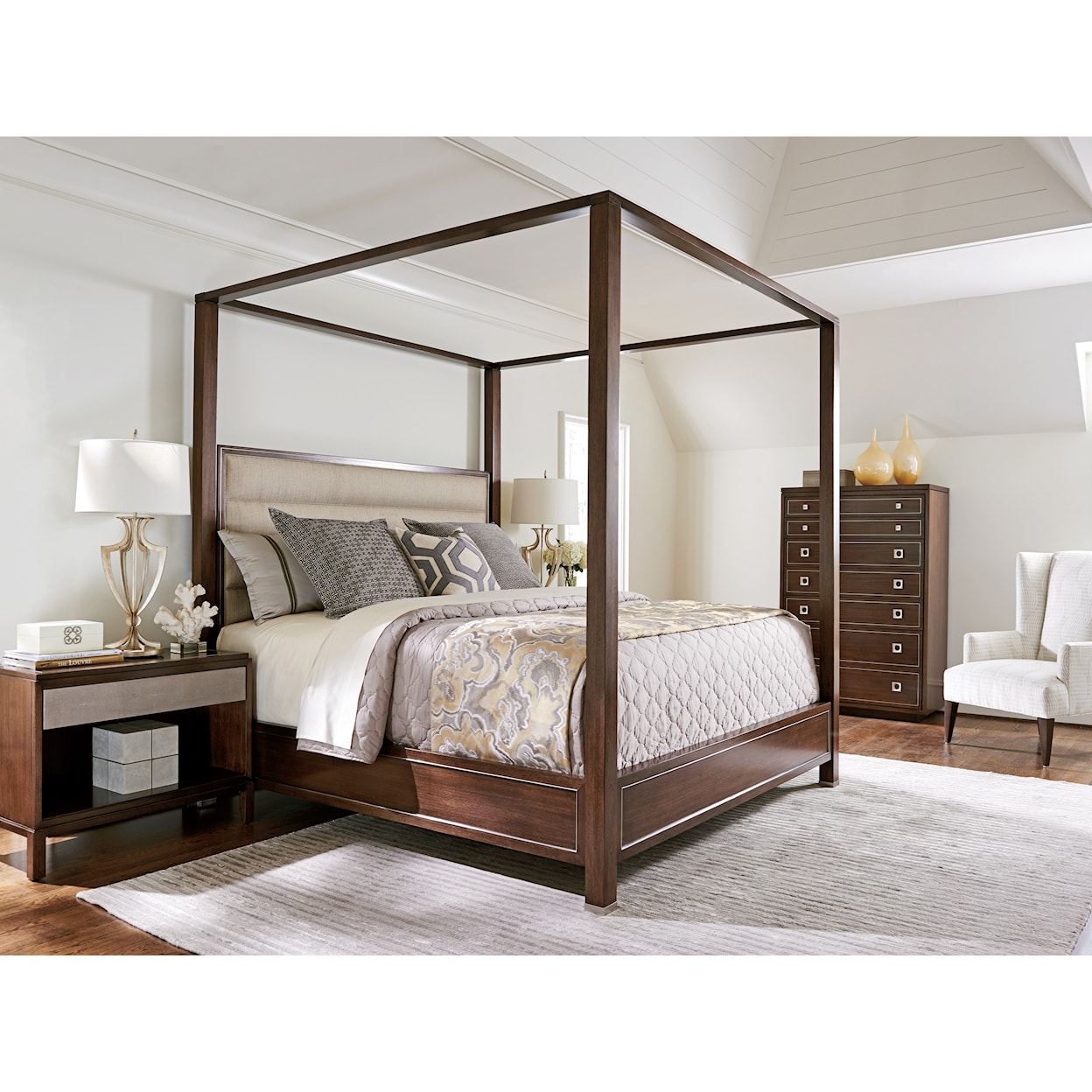 Lexington MacArthur Park Terranea California King Poster Bed