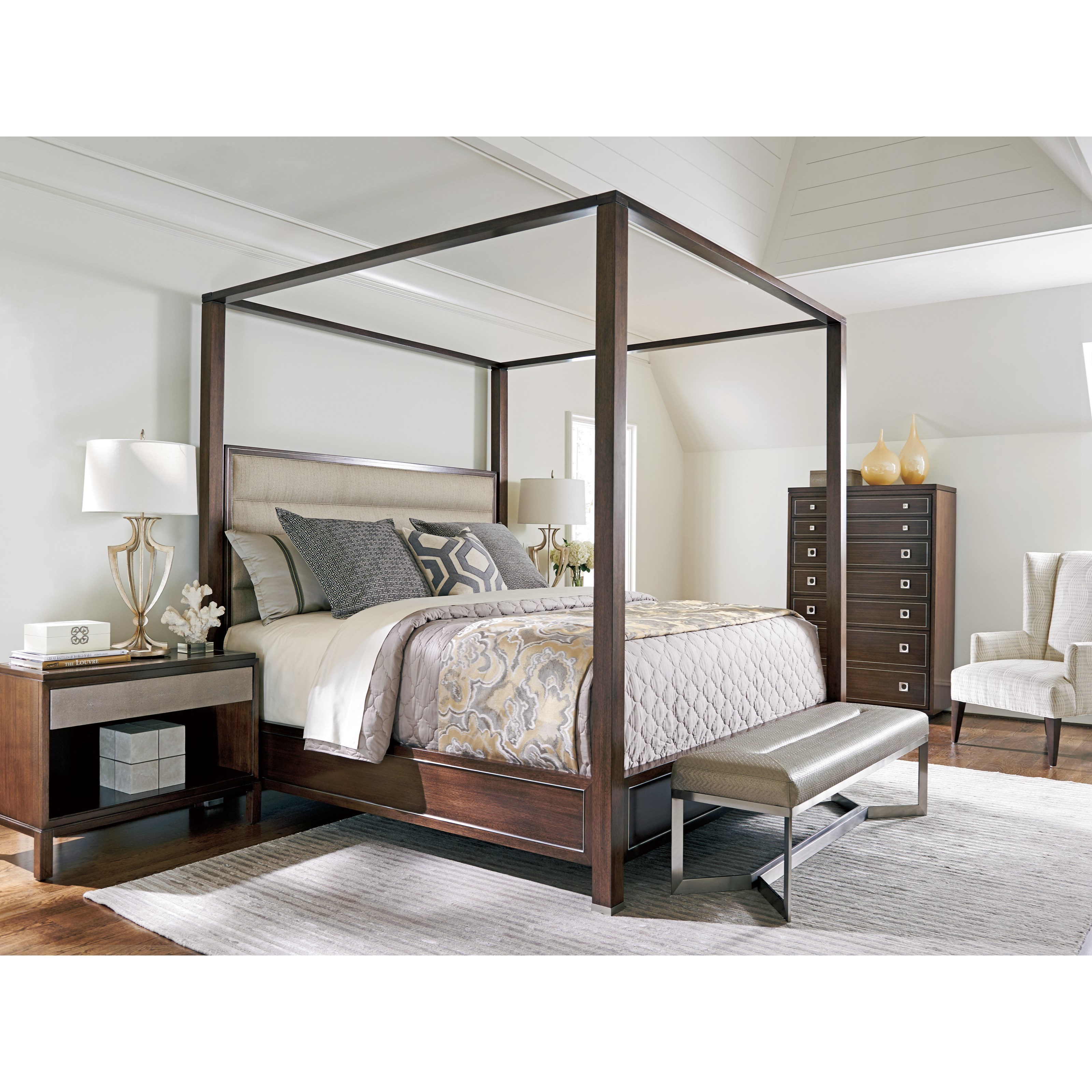 Terranea Queen Poster Bed