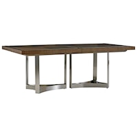 Beverly Place Rectangular Dining Table with Table Extension Leaves