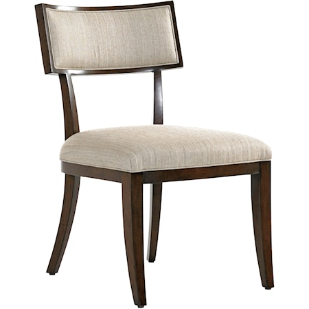Whittier Side Chair in Wheat Fabric