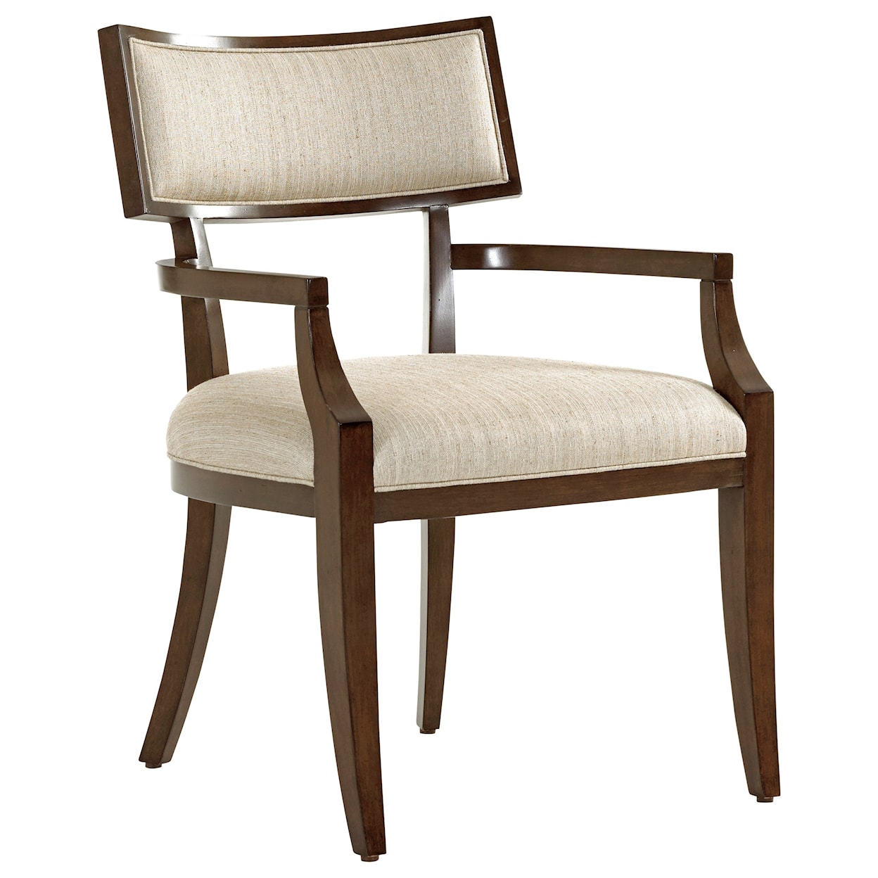 Lexington MacArthur Park Whittier Arm Chair in Wheat Fabric