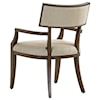 Lexington MacArthur Park Whittier Arm Chair in Wheat Fabric