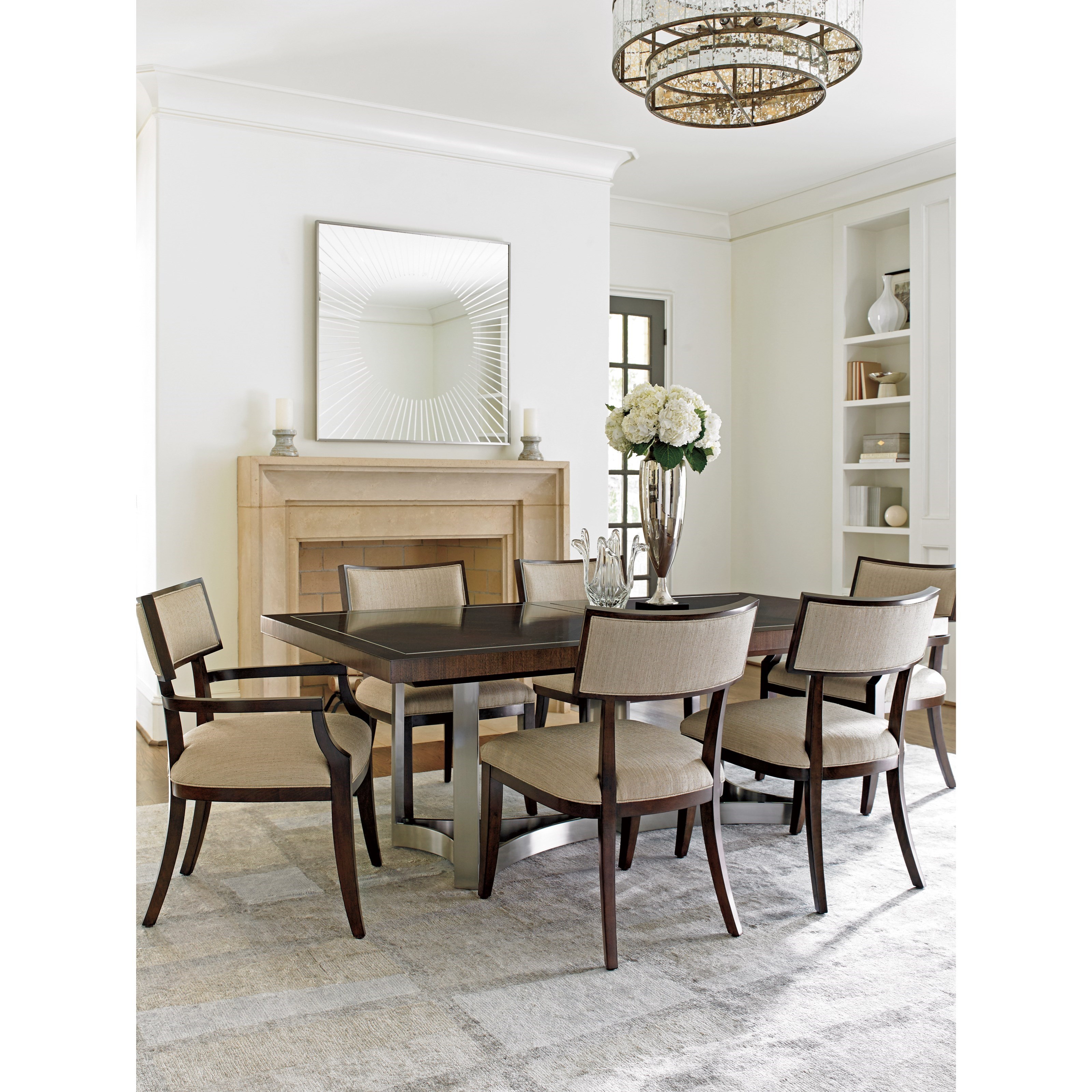 Whittier Arm Chair in Wheat Fabric