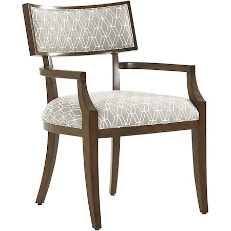 Whittier Arm Chair in Custom Fabric