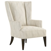 Brockton Contemporary Wing Chair