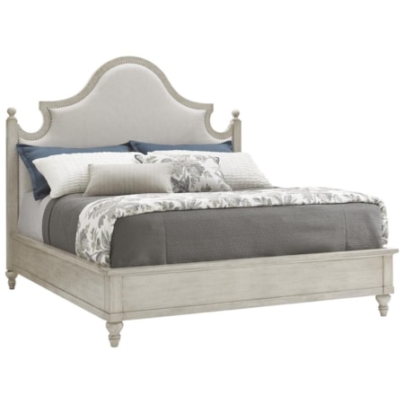 ARBOR HILLS UPHOLSTERED BED, QUEEN
