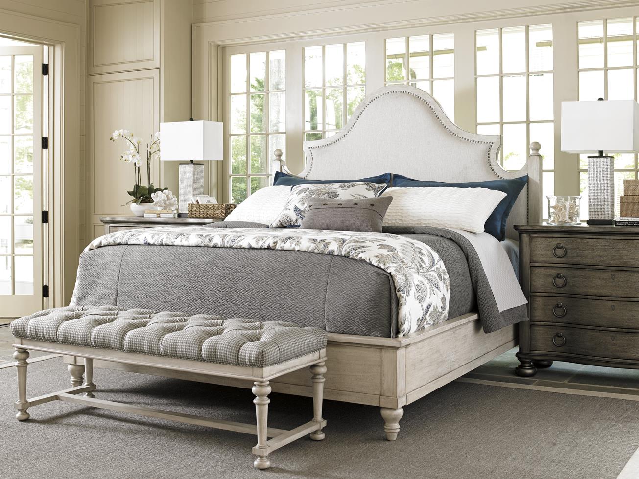 ARBOR HILLS UPH HEADBOARD, KING