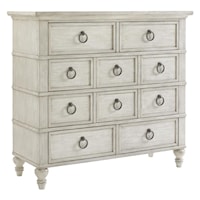 Fall River Chest with Ten Drawers and Ring Pull Hardware