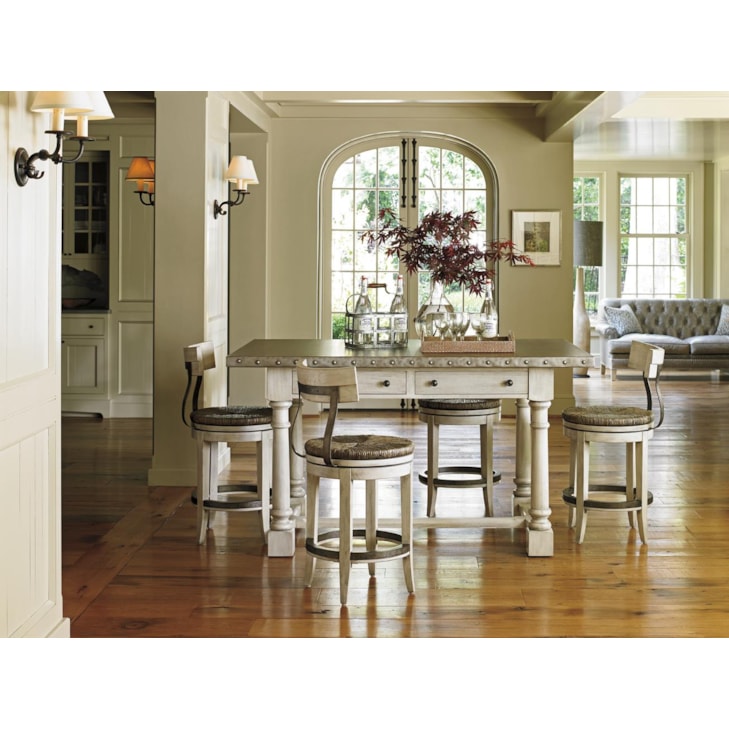 Lexington Oyster Bay G071481501 Merrick Swivel Counter Stool with