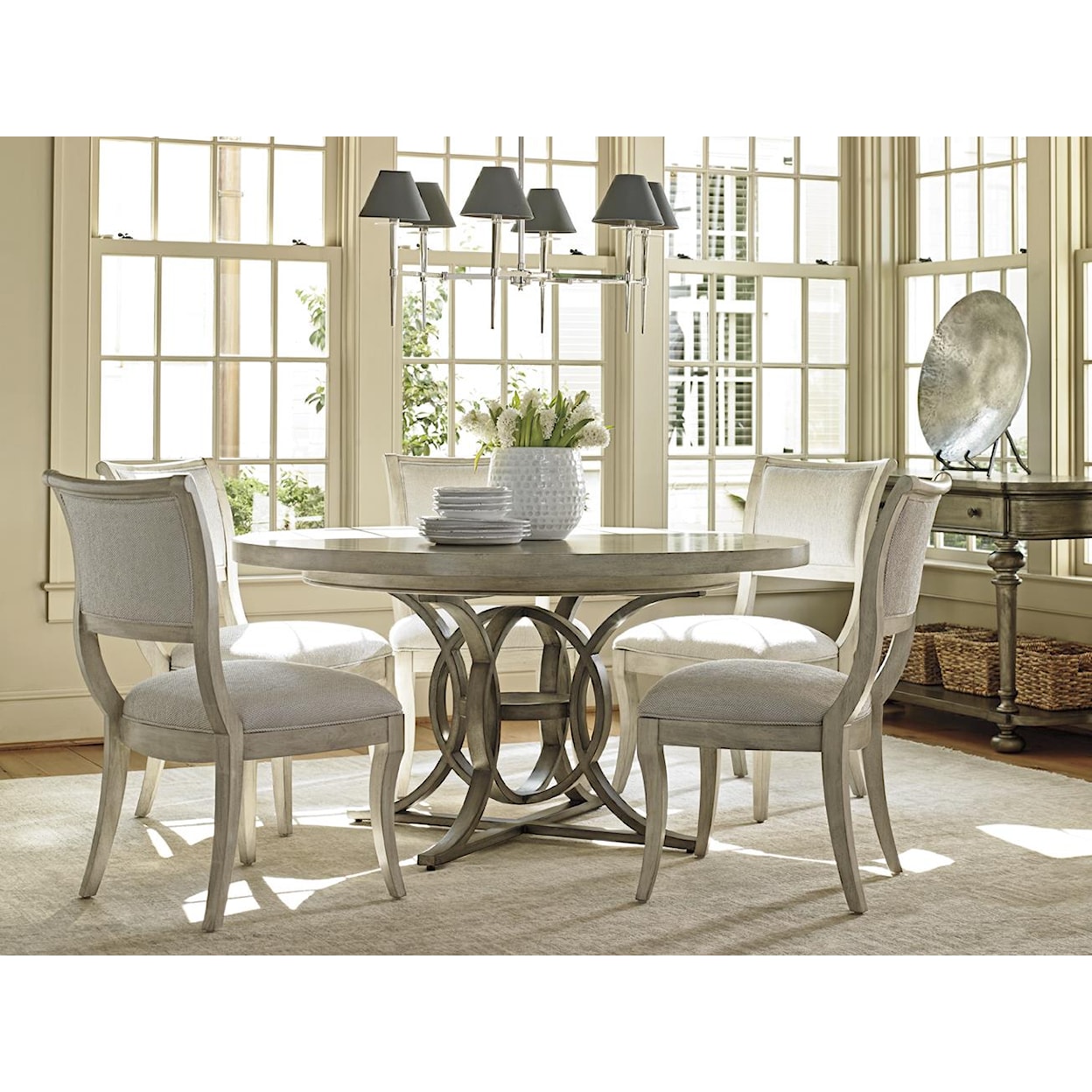 Lexington Oyster Bay CALERTON ROUND DINING TABLE