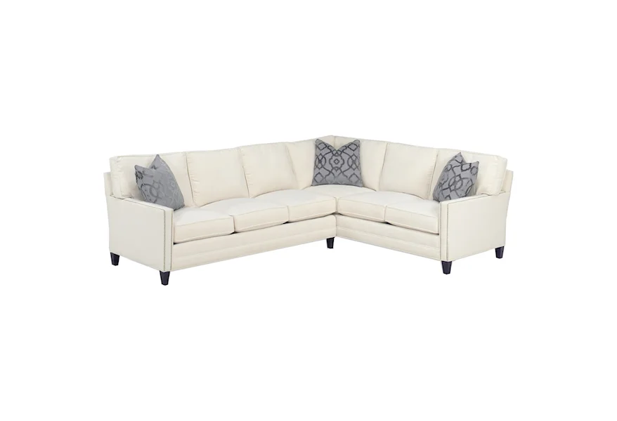 Personal Design Series Customizable Bristol 2 Pc Sectional by Lexington at Z & R Furniture