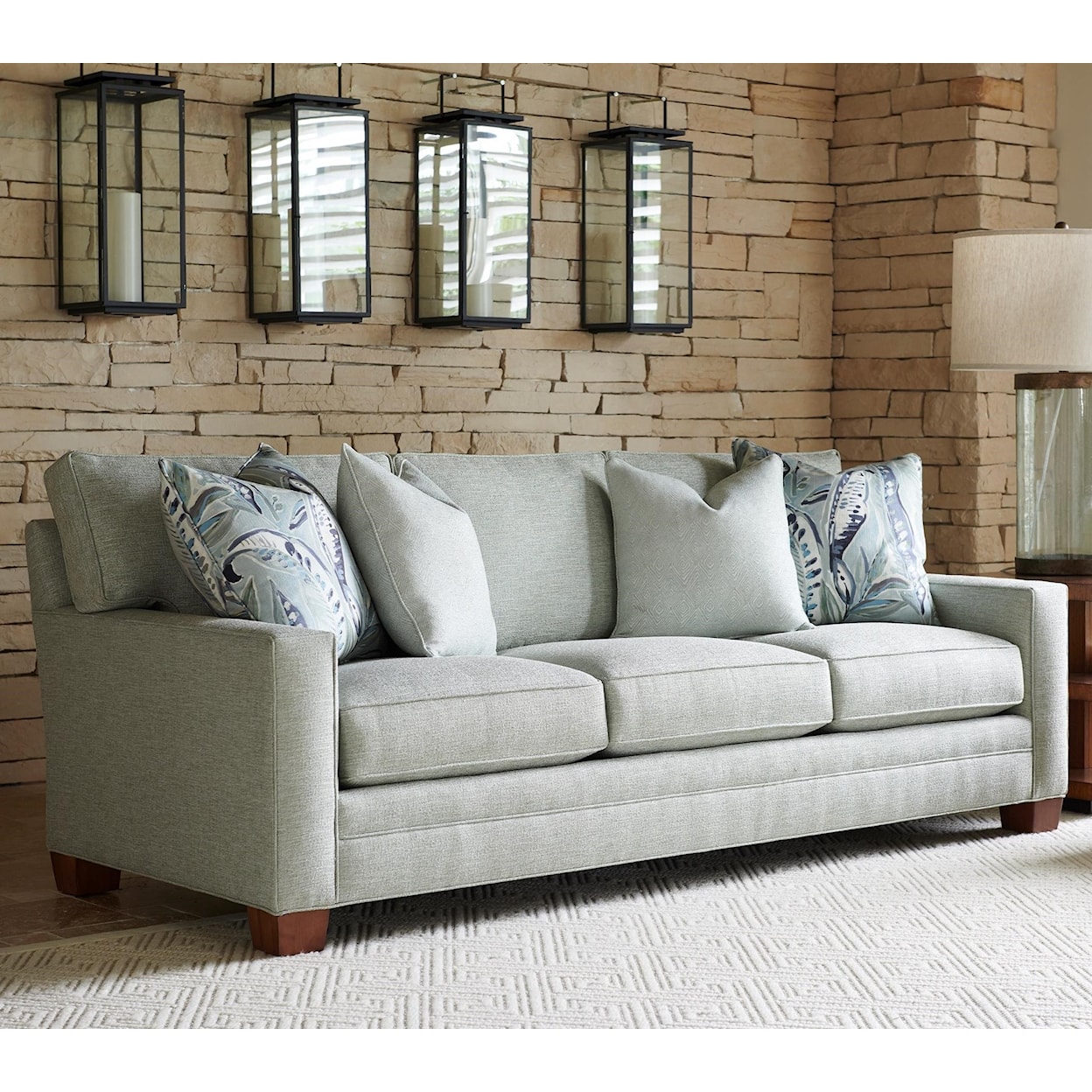 Lexington Personal Design Series Bedford Customizable 3- Cushion Sofa