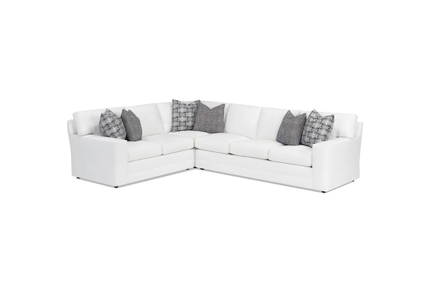 Personal Design Series Customizable Bedford 2 Pc Sectional Sofa by Lexington at Z & R Furniture