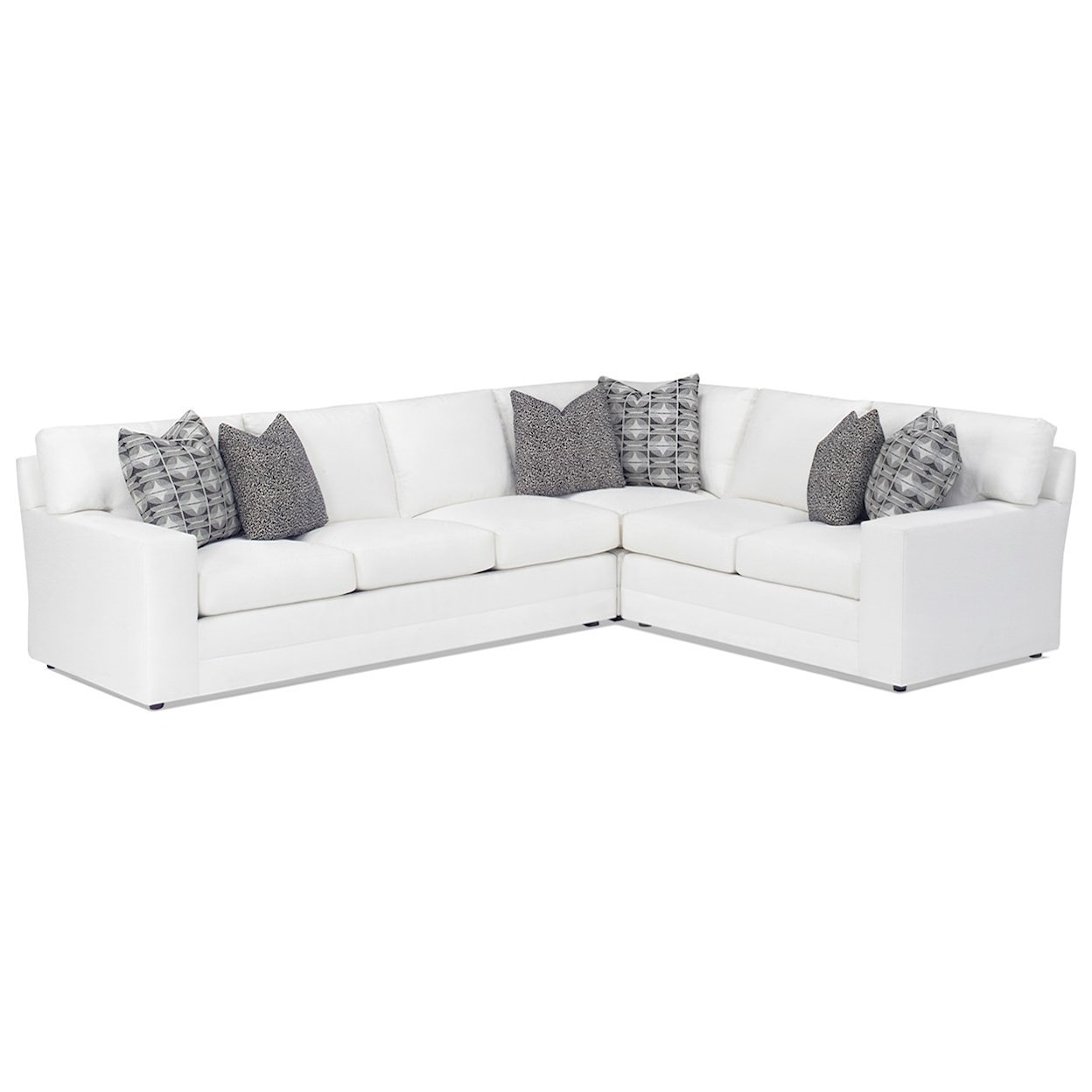 Lexington Personal Design Series Customizable Bedford 3 Pc Sectional Sofa