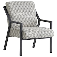 Weldon Accent Chair with Contemporary Metal Frame